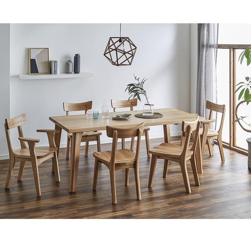 安心の定価販売】 イラーリ ナチュラル ダイニング テーブル 机 韓国