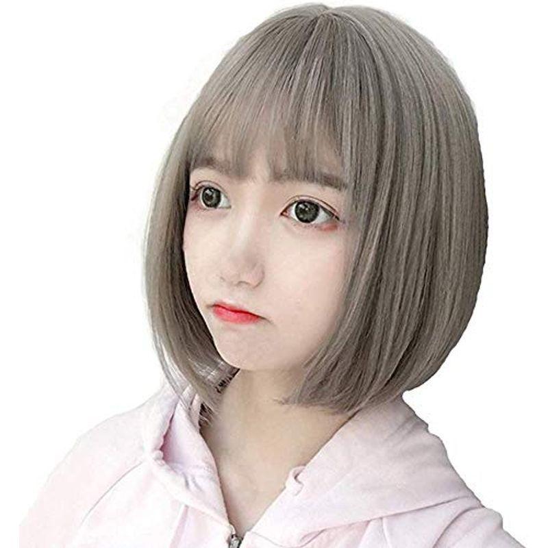 ファッション ナチュラ ショート ボブ ウィッグ ストレート かつら ウィッグ 前髪 ぱっつん 空気感 ウイッグ 小顔 ボブ レディース 女性用 ファイバー ヘア Lpcqti0etp Boulevardrestaurants Com