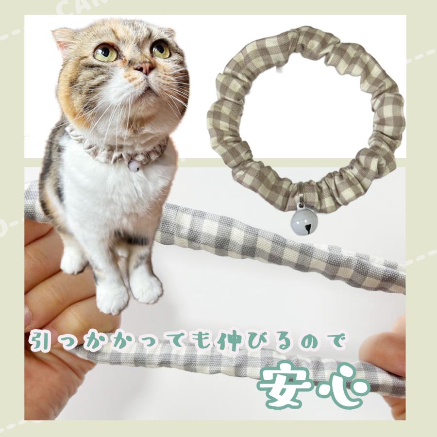 手作り 猫 首輪 猫首輪 猫用首輪 ねこ かわいい 軽量 シンプル