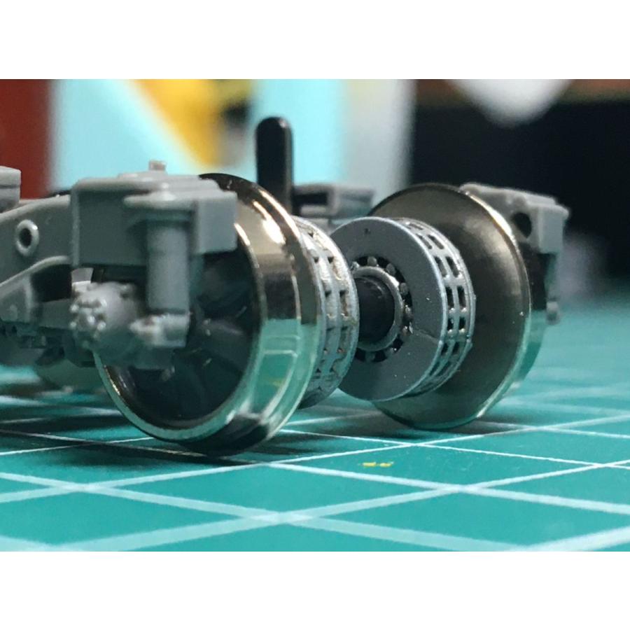 TOMIX製車両向けブレーキディスク（3両分） [1/80]すずめ模型製3D