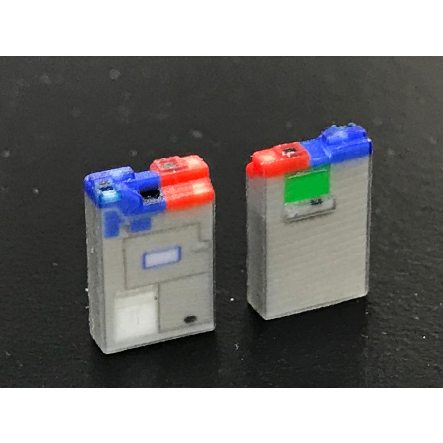 フルカラー運賃箱A(1/80)2個入り フルカラー3Dプリント製 フルカラー運賃箱A(1/80)2個入り フルカラー3Dプリント製