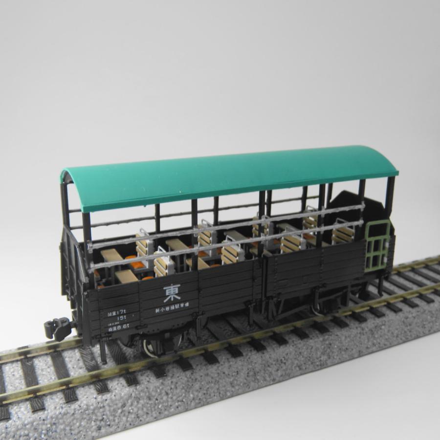 トラ改造トロッコ車両(1/80,2両分) すずめ模型製3Dプリント トラ改造トロッコ車両(1/80,2両分) すずめ模型製3Dプリント