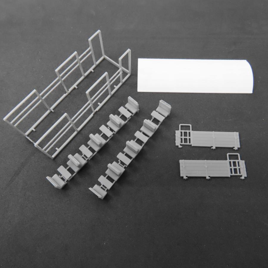 トラ改造トロッコ車両(1/80,2両分) すずめ模型製3Dプリント トラ改造トロッコ車両(1/80,2両分) すずめ模型製3Dプリント