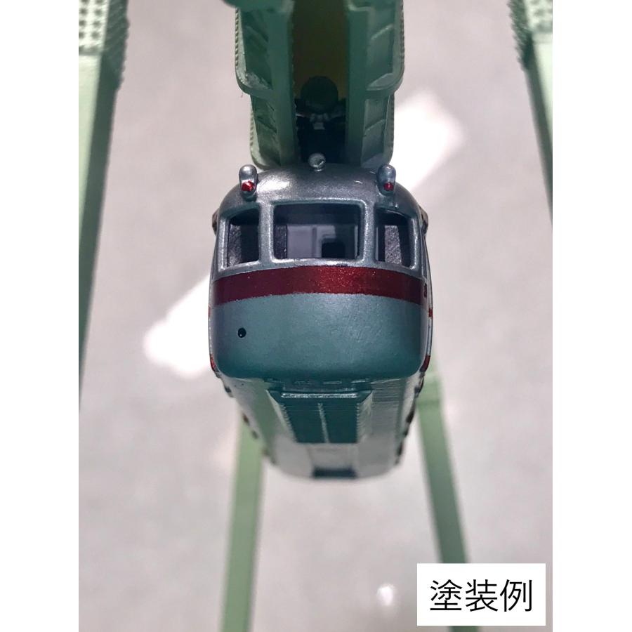 東山公園のモノレール（未塗装版）（1/150） すずめ模型製3Dプリント