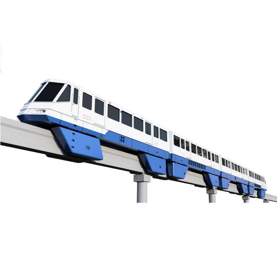 フルカラー万国博のモノレール (先頭車)(1/150) すずめ模型 フルカラー万国博のモノレール (先頭車)(1/150) すずめ模型