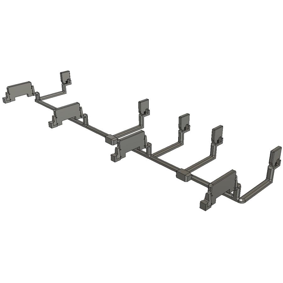 キハ261-5000系の車内再現セット すずめ模型 3Dプリントパーツ（1/150