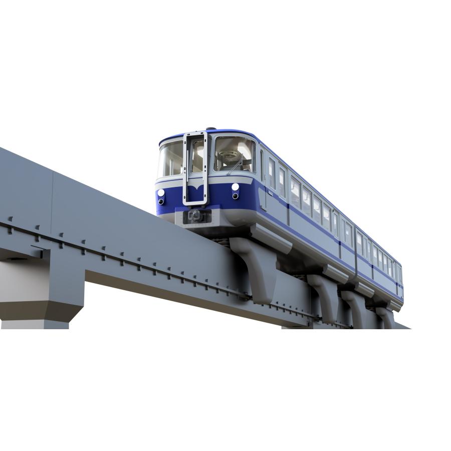 フルカラー姫路のモノレール（片運転台仕様）2両セット（1/150