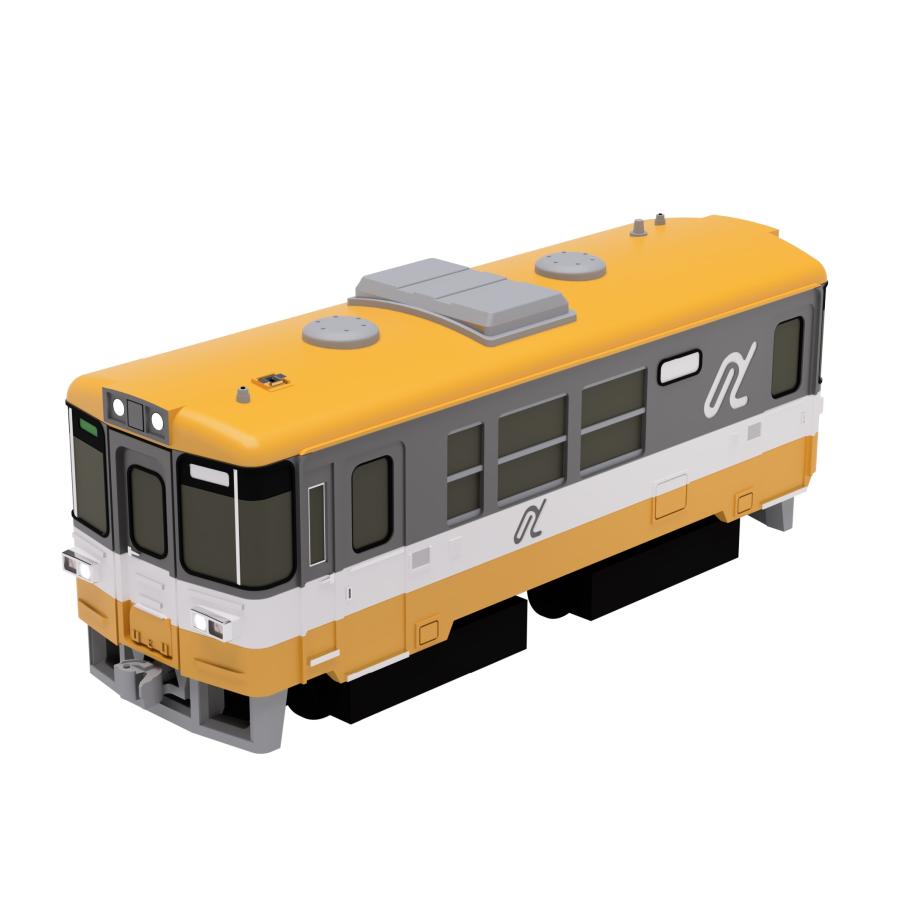 フルカラーのと鉄道NT100形(Zショーティー) すずめ模型製3D フルカラーのと鉄道NT100形(Zショーティー) すずめ模型製3D