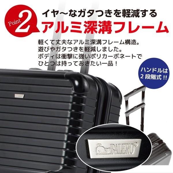 スーツケース 機内持ち込み 軽量 Sサイズ キャリーケース 小型 BALENO 