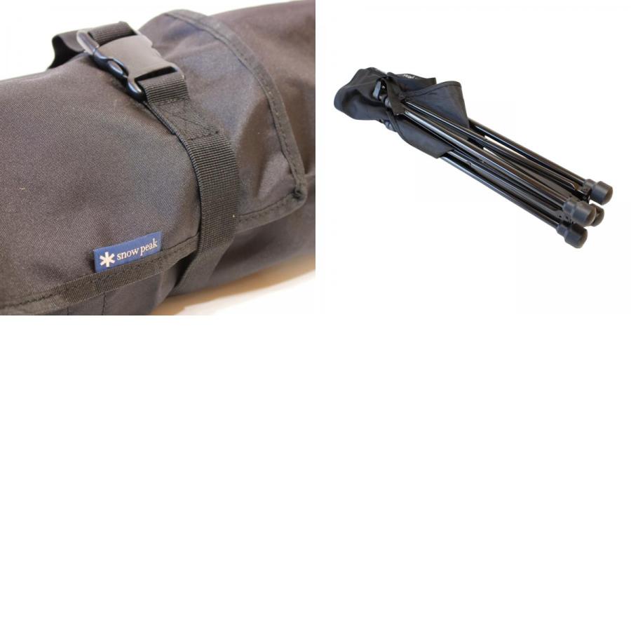 スノーピーク（snow peak） スノーピークチェアBLACKEDITION LV