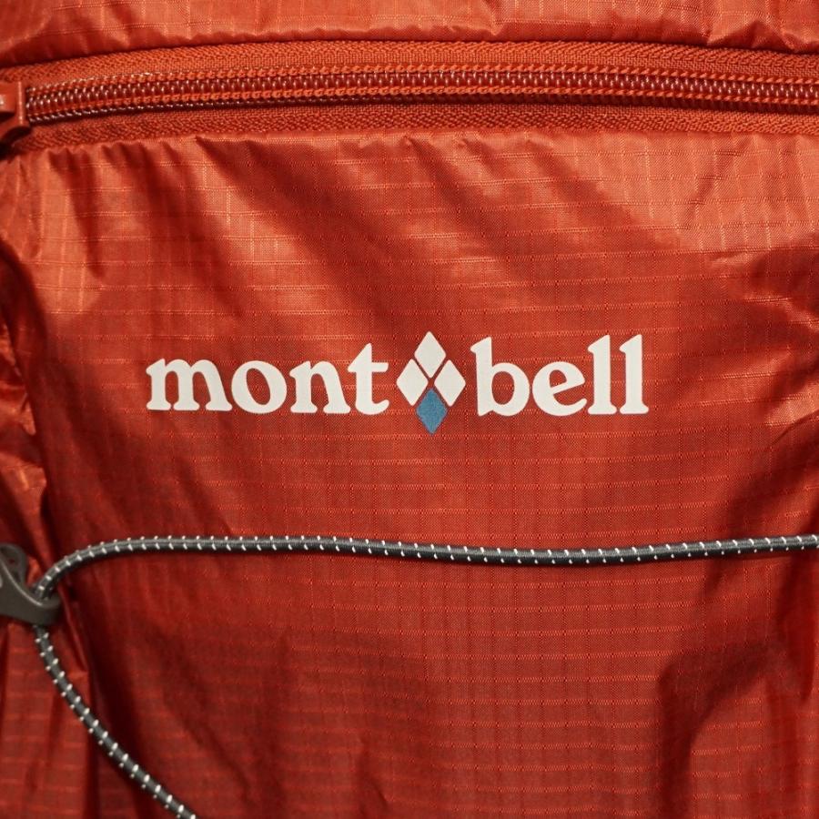 超美品 モンベル（mont-bell） フラットアイアンパック23 #1133212 バッグ＆コンテナー レッド デイパック リュックサック