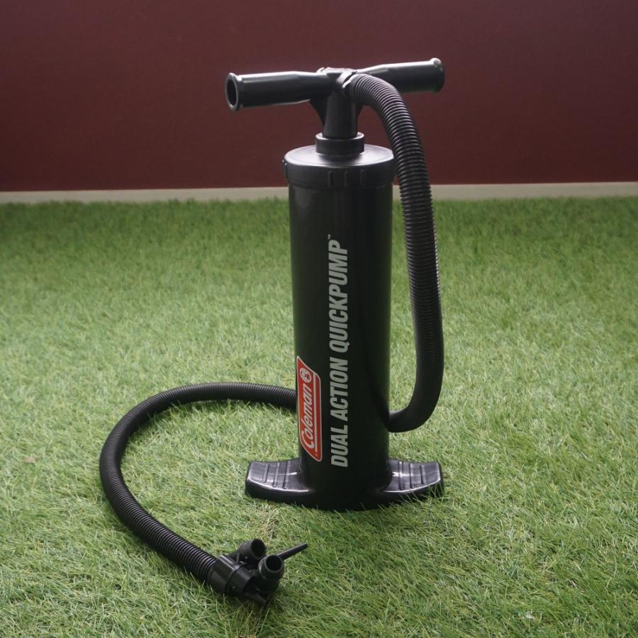 美品 コールマン（Coleman） デュアルアクションポンプ 1706829 フィールドギア エアーポンプ ハンドル式 cv003825