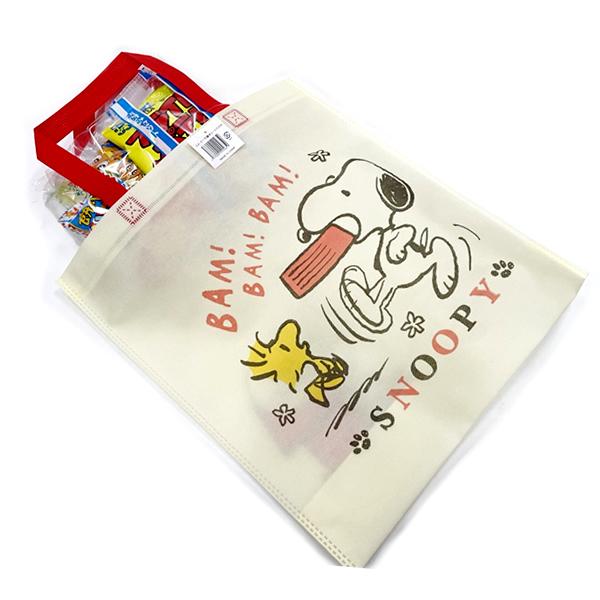 スヌーピートートバッグお菓子詰め合わせ 4種類からランダムチョイス