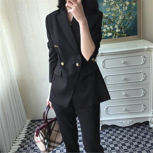 安い購入 スーツ レディース フォーマルスーツ 秋 冬 セットアップ ツーピース ジャケット パンツ クロップド丈 無地 ストレート テーパード きれいめ 上品 通勤 代 大注目 Www Cepici Ci