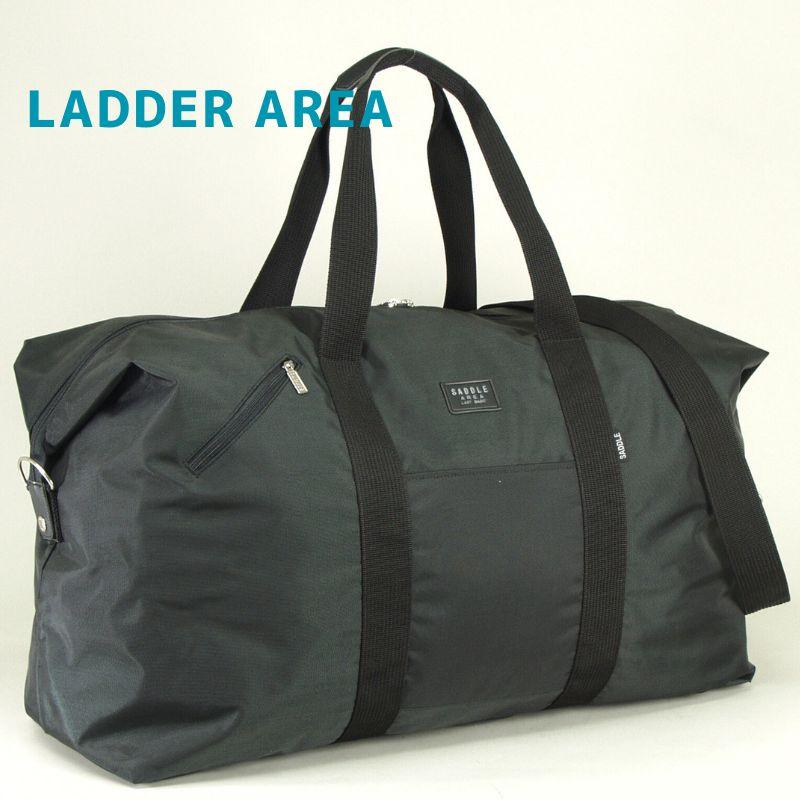 ラダー エリア LADDER AREA 11196 ダッフル ボストン バッグ 特大 67×38×25cm 約72リットル ショルダーベルト付き 重量約890g 旅行用 着替え入れ ブラック | LADDER AREA