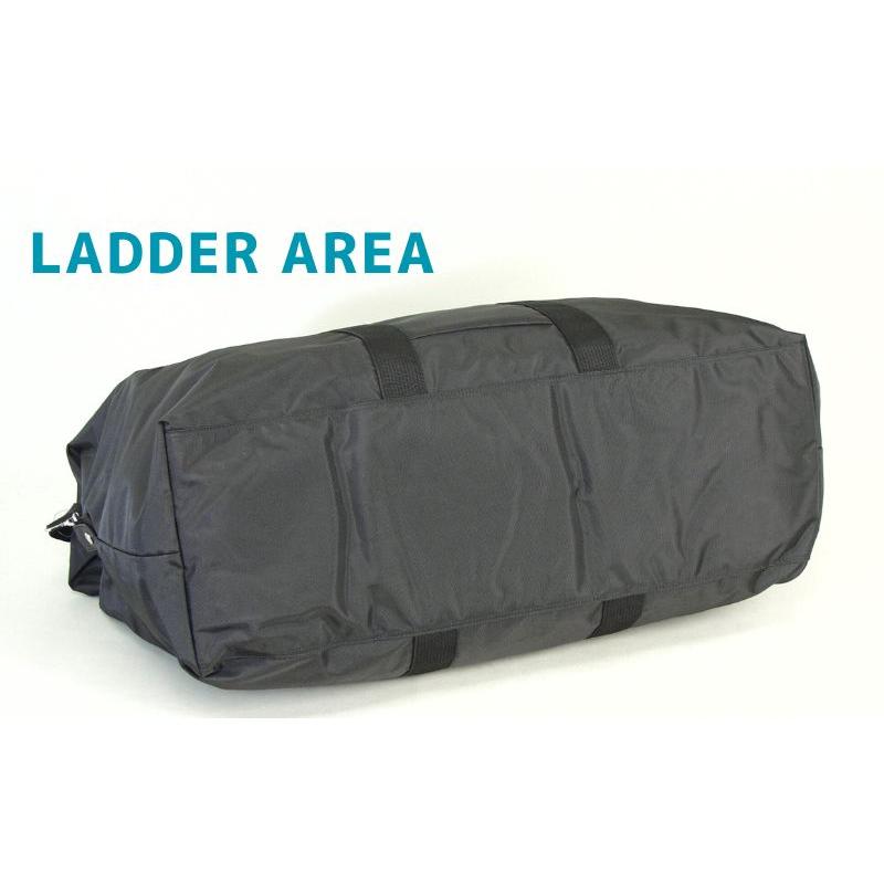 ラダー エリア LADDER AREA 11196 ダッフル ボストン バッグ 特大 67×38×25cm 約72リットル ショルダーベルト付き 重量約890g 旅行用 着替え入れ ブラック | LADDER AREA | 02