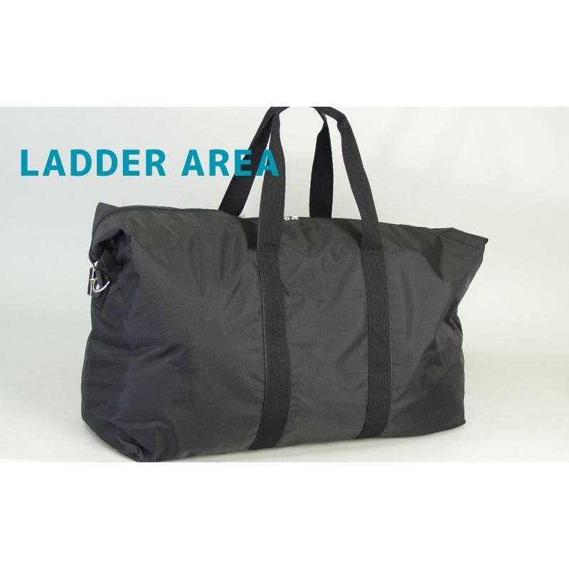 ラダー エリア LADDER AREA 11196 ダッフル ボストン バッグ 特大 67×38×25cm 約72リットル ショルダーベルト付き 重量約890g 旅行用 着替え入れ ブラック | LADDER AREA | 03