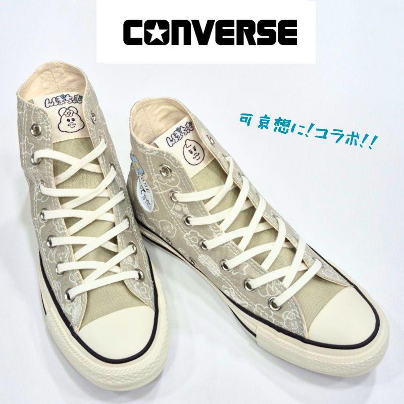 コンバース オールスター 可哀想に！ PT ハイカット CONVERSE ALL STAR KAWAISOUNI! HI レディース スニーカー キャンバス んぽちゃむプリント NPOCHAM | CONVERSE