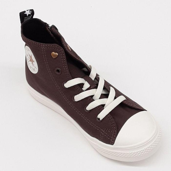 Converse all star chocolate top