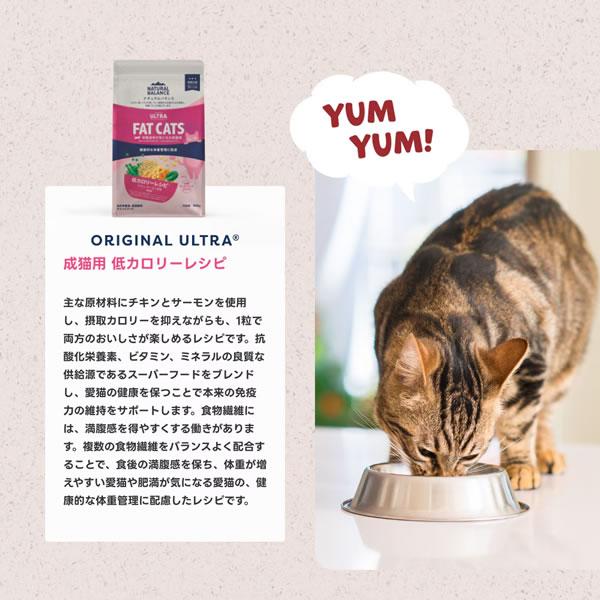 ナチュラルバランス オリジナルウルトラ 成猫用 鶏肉&サーモンレシピ 室内猫用 1.8kg（インドアキャット ORIGINAL ULTRA） | Natural Balance | 05