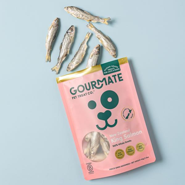 グルメイト GOURMATE ベイビーキングサーモン 40g　フリーズドライ 犬猫用おやつ |  | 01