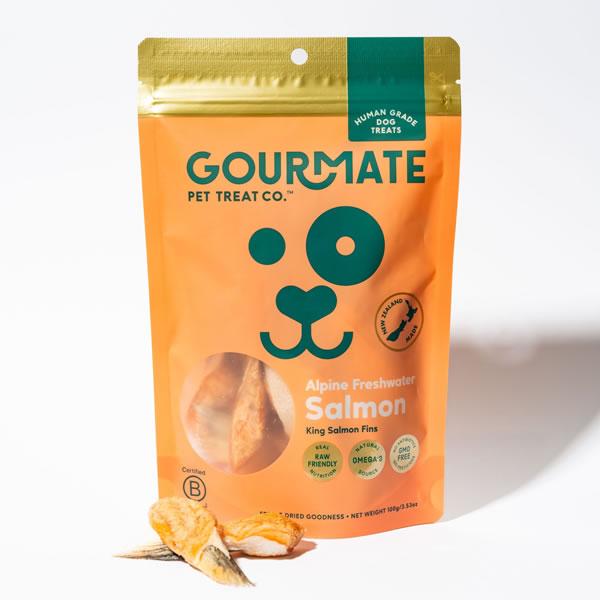 グルメイト GOURMATE アルパインサーモン 100g　フリーズドライ 犬猫用おやつ | 