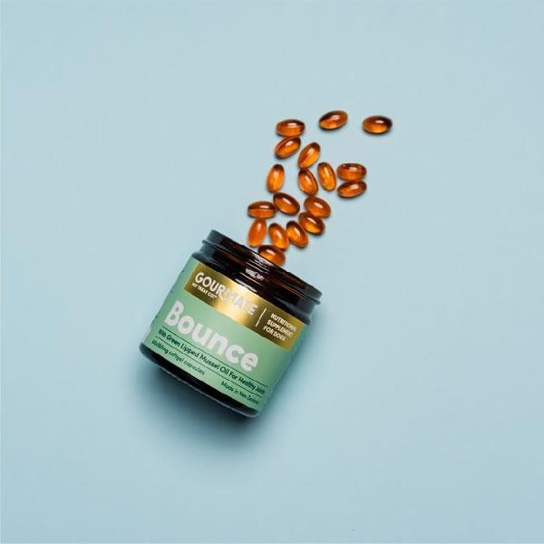 グルメイト GOURMATE Bounce/バウンス 関節・脳機能サポート＜ソフトカプセル＞ 150mg×60カプセル　犬猫用サプリメント |  | 01
