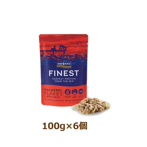 フィッシュ4ドッグ サバフレーク 100g×6個 | フィッシュ4