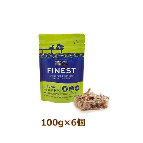 フィッシュ4ドッグ ツナフレーク 100g×6個 | フィッシュ4