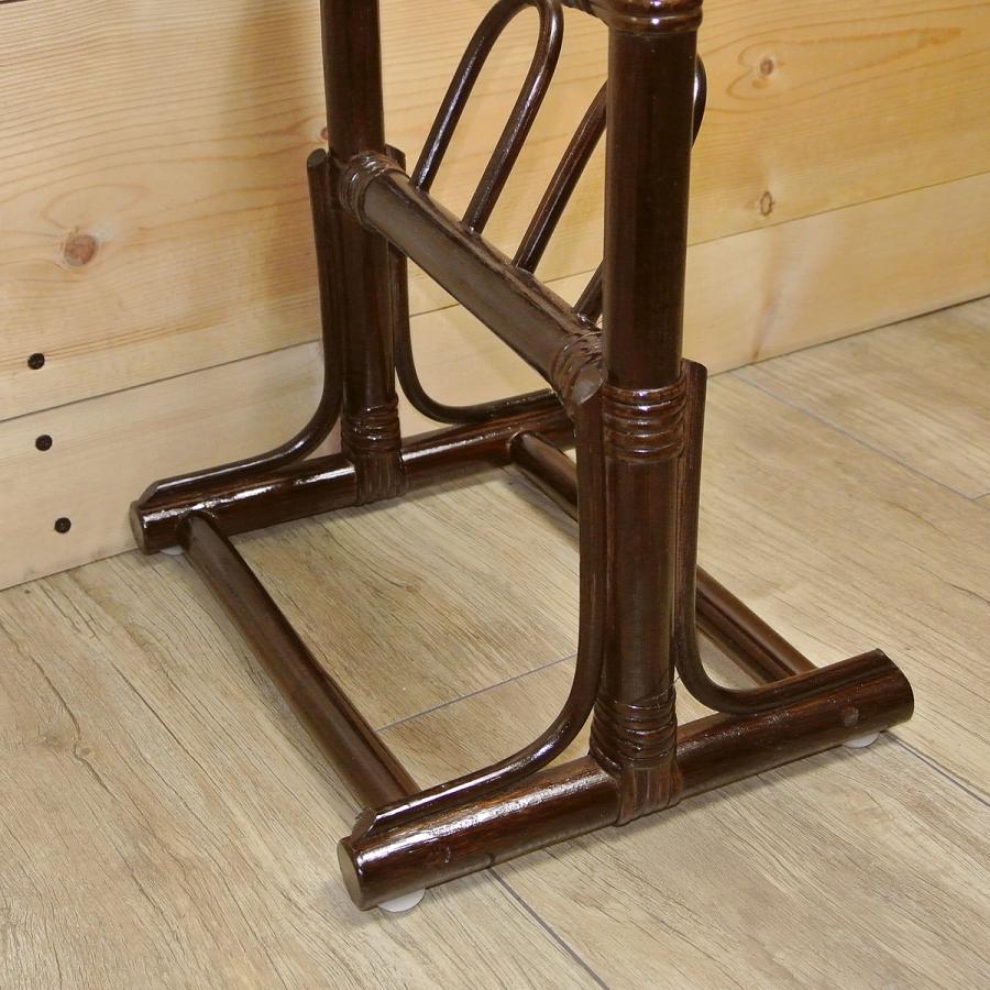 籐 ラタン スリッパラック スリッパかけ 4段 4足 幅30cm 玄関 家具