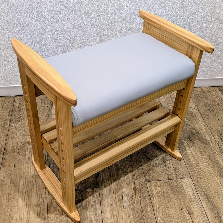 サンフラワー 肘付きスツール 肘置き アームレスト 収納イス 椅子