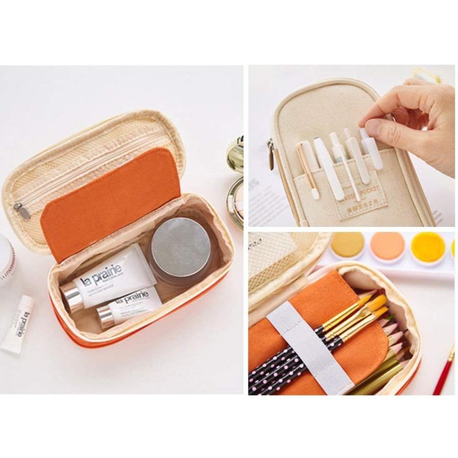 Isuperb ペンケース ペンポーチ 筆箱 筆入れ デザイン 高校生 かわいい 中学生 人気 女子 シンプル ダークブルー カプリィ 通販 Yahoo ショッピング