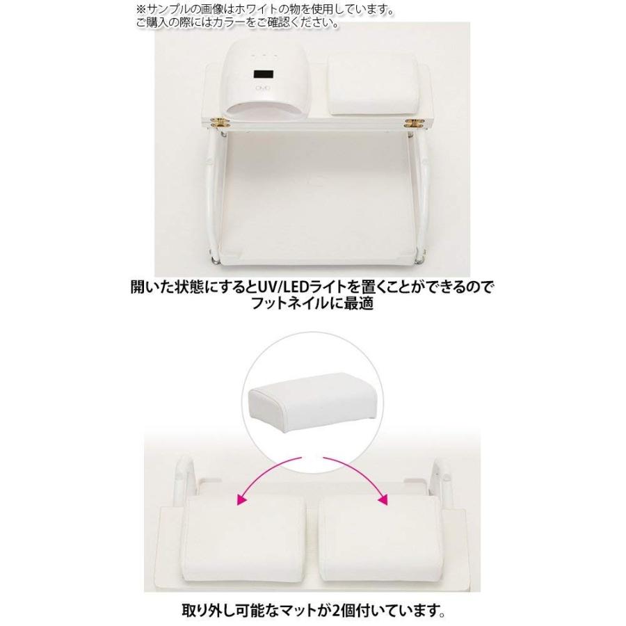 2way フットステージ 全2色 ブラウン フットワゴン フットバスワゴン ペディキュア フットケア ネイルチェア ネイルワゴン ペディ Fcekano Edu Ng