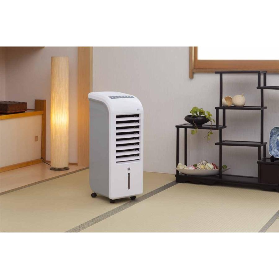 ショップゼンケン スリム温冷風扇 ヒート＆クール (加湿機能・マイナス