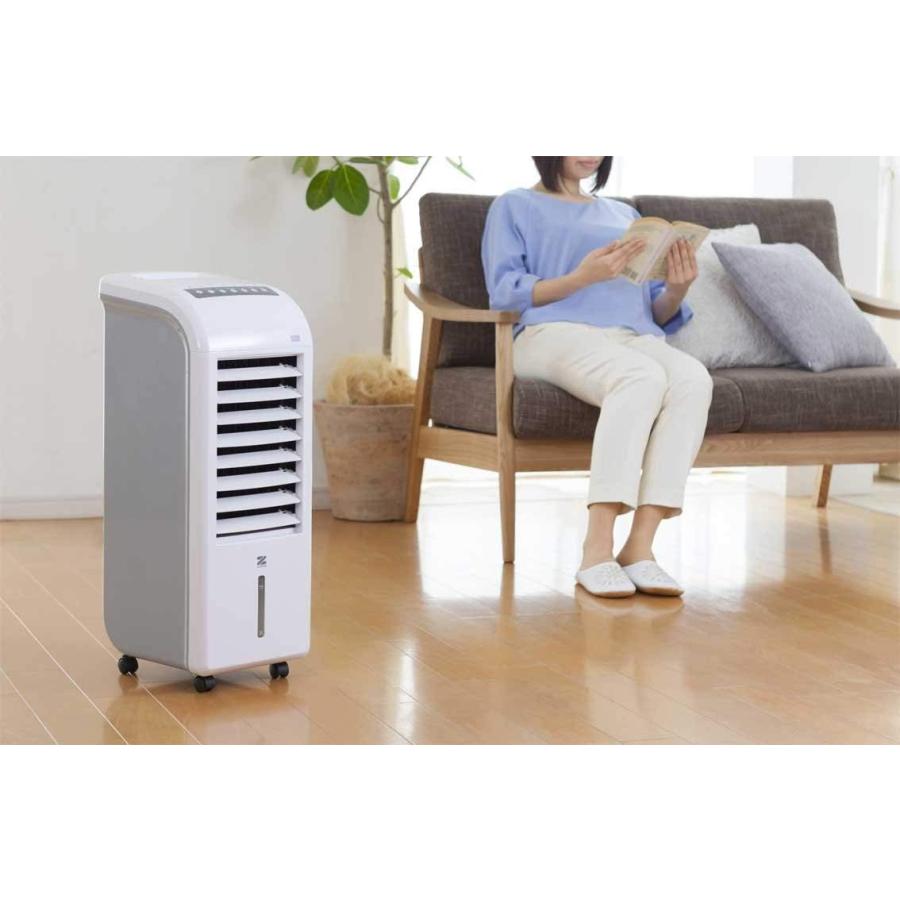 ショップゼンケン スリム温冷風扇 ヒート＆クール (加湿機能・マイナス