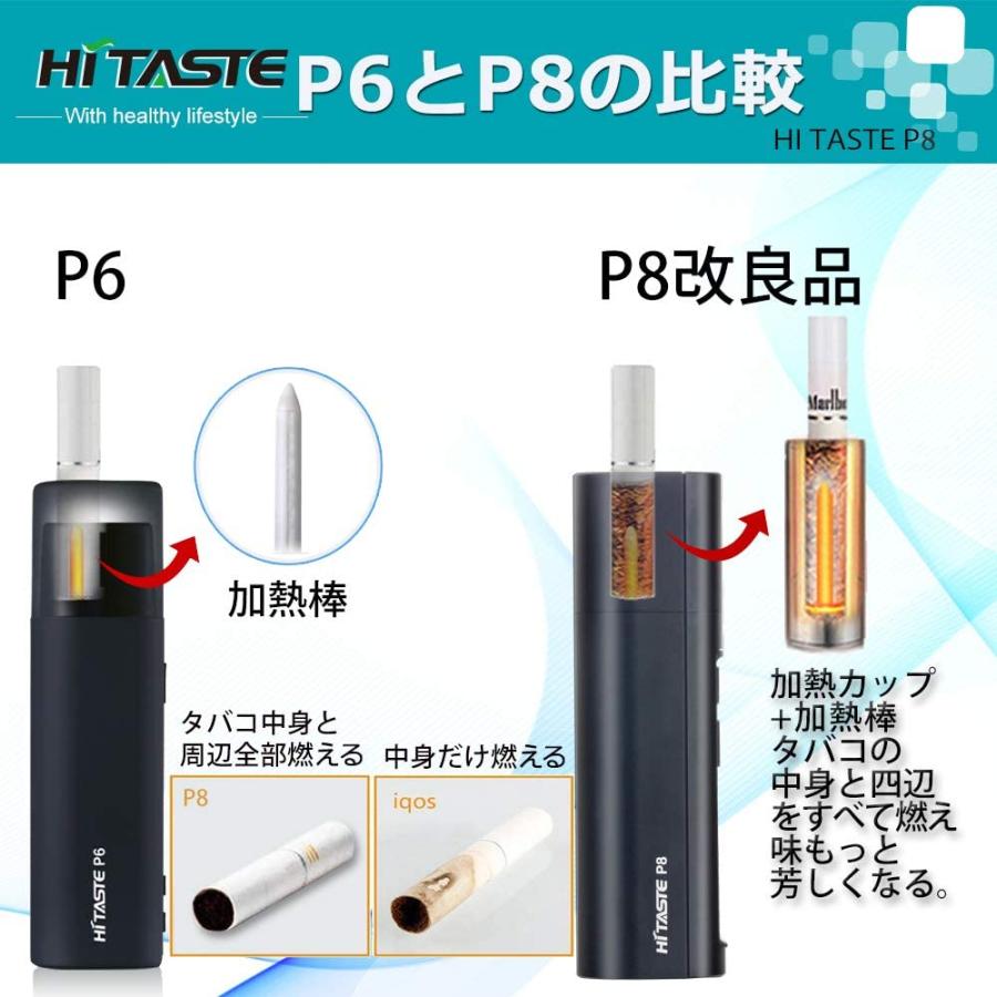 アイコス互換機 最新 HiTaste P8  連続使用25本 |  | 04