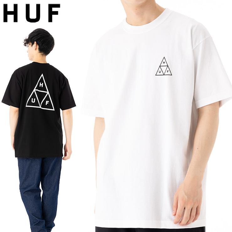 ★国内在庫/即発可*HUF*GOOD TRIPSトライアングル Tシャツ/BL★ HUF ハフ Tシャツ 半袖 メンズ ゴジラ トリプル トライアングル