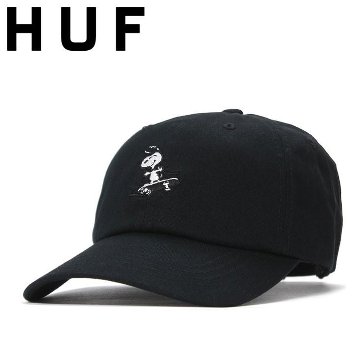 ハフ キャップ 帽子 Peanuts Snoopy ブラック Huf 帽子屋オンスポッツ 通販 Paypayモール