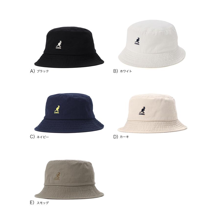 kangol washed cotton bucket hat