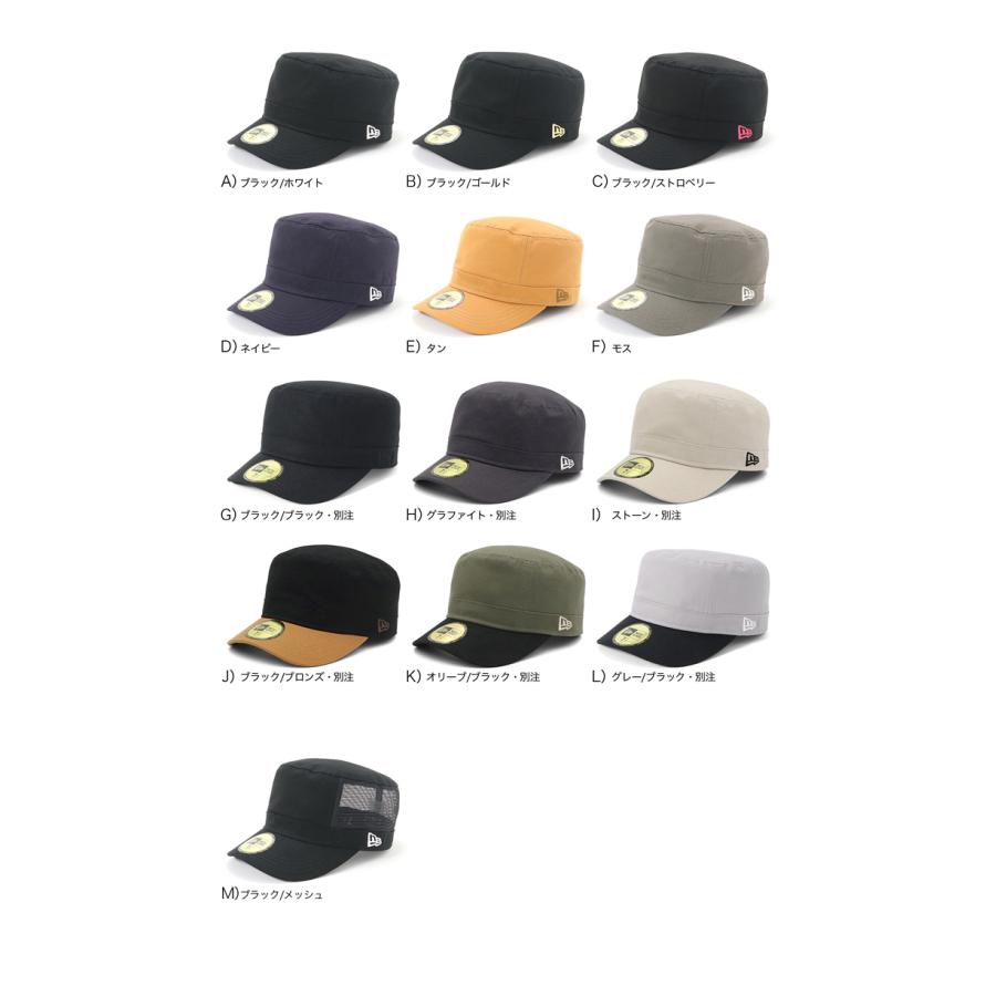 NEW ERA（ニューエラ） ミリタリー ワークキャップ 帽子 : ONSPOTZ