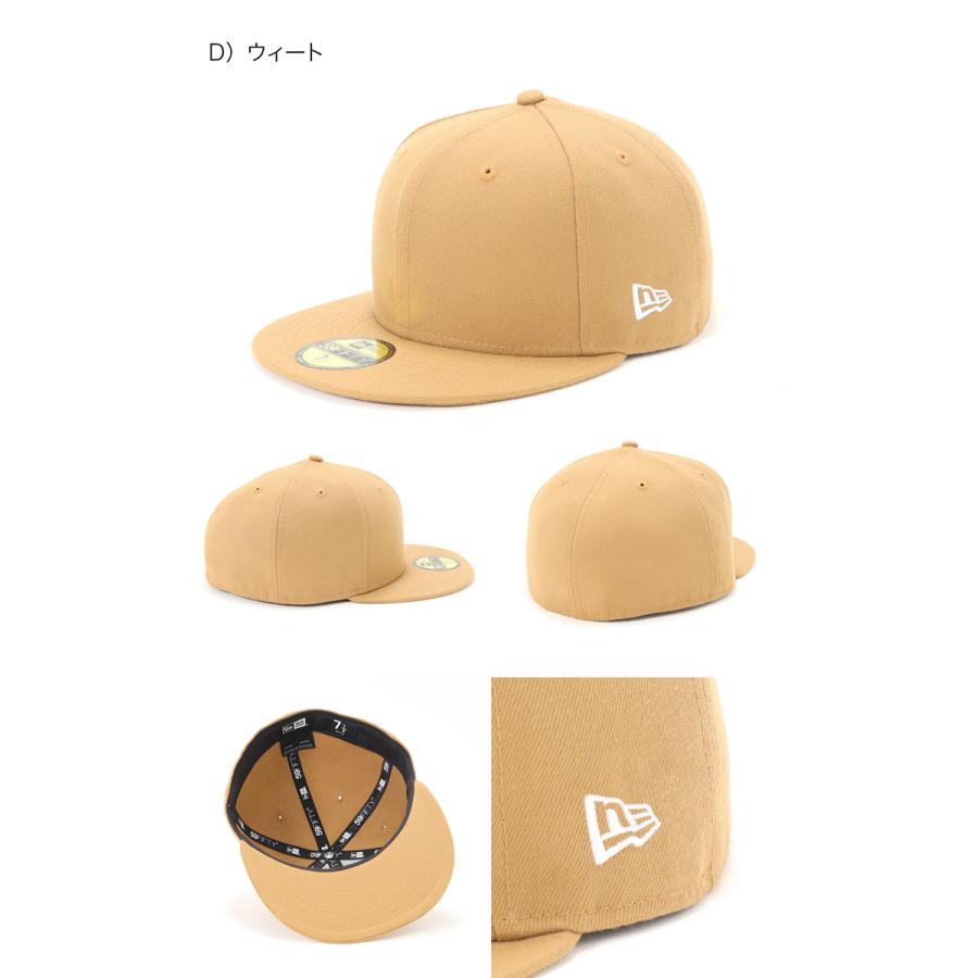 NEW ERA（ニューエラ） ニューエラキャップ 59FIFTY 無地 ベーシック