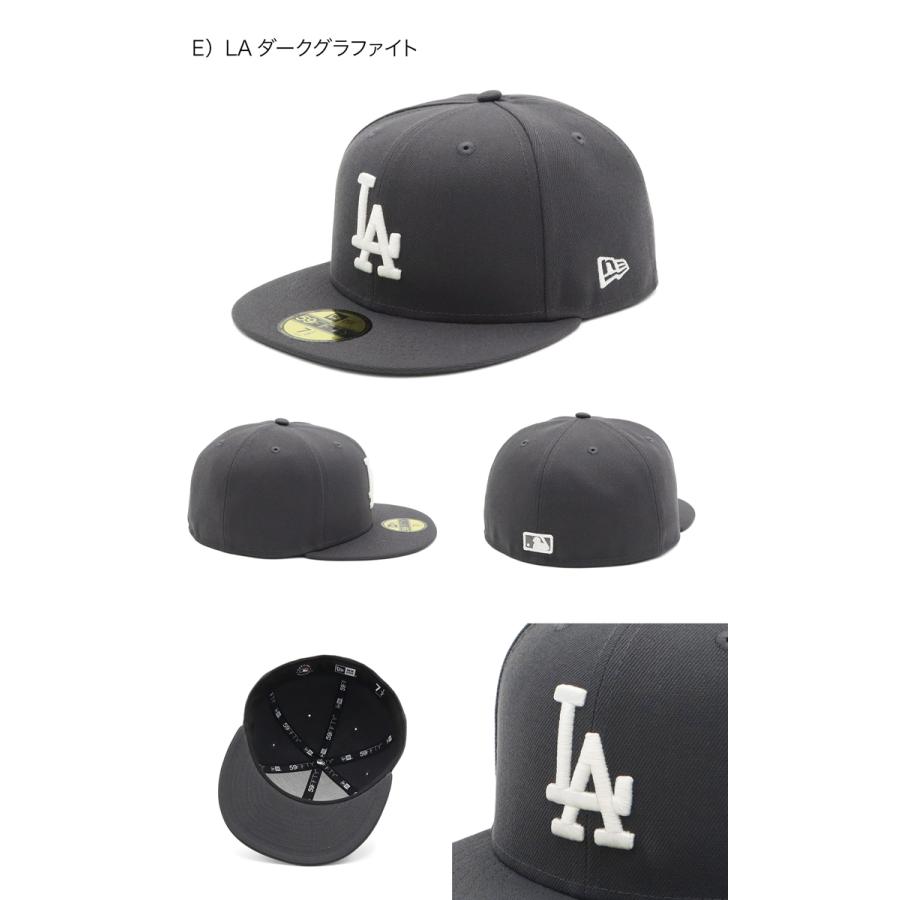 NEW ERA ニューエラ フラットバイザーキャップ MLBドジャース