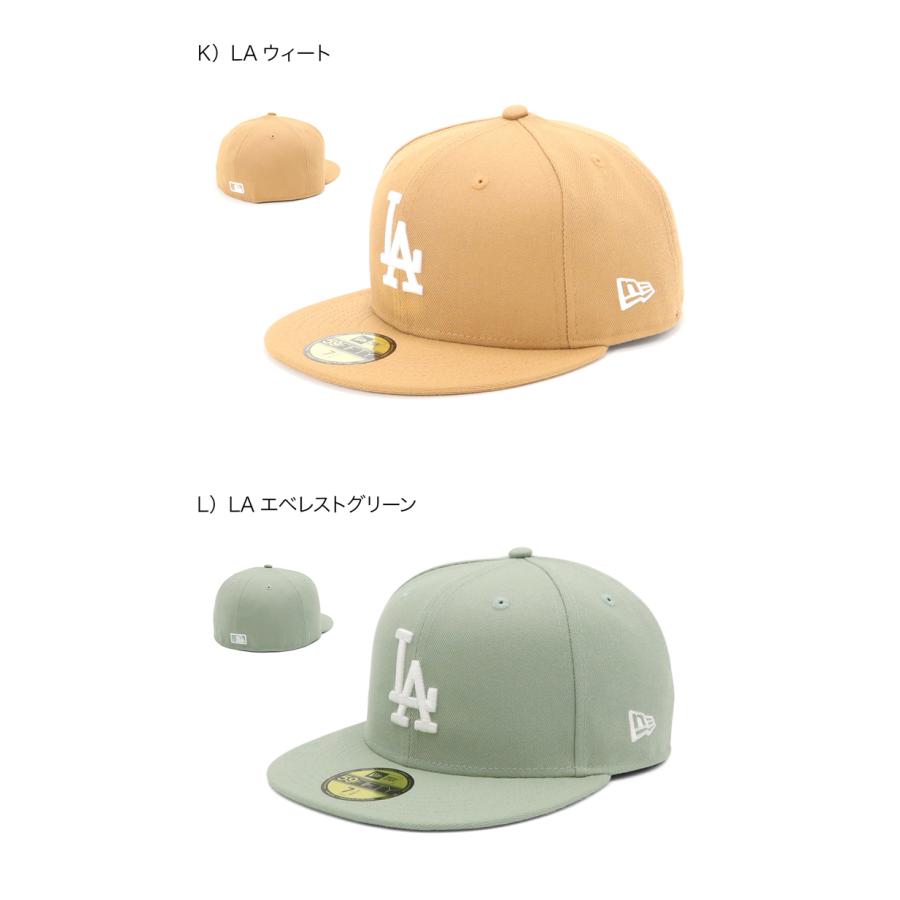 NEW ERA（ニューエラ） フラットバイザーキャップ MLBドジャース