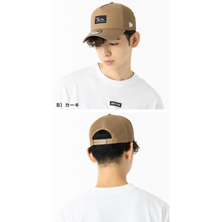 NEW ERA（ニューエラ） メッシュキャップ ブラックパッチ ONSPOTZ別注