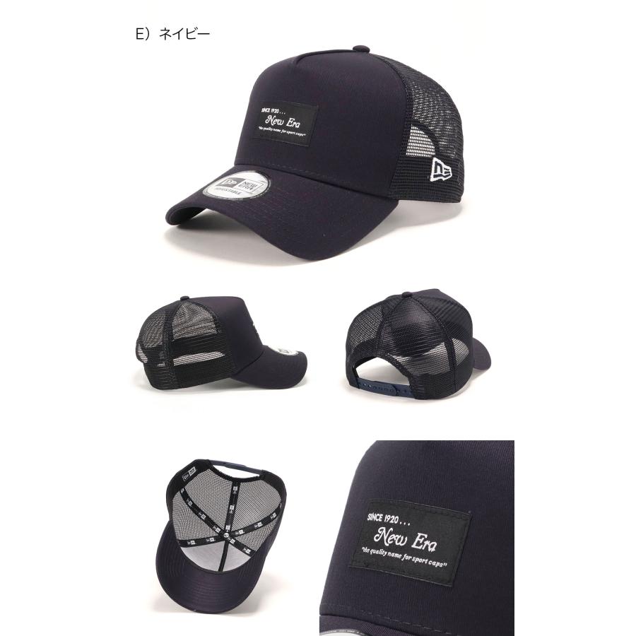 NEW ERA（ニューエラ） メッシュキャップ ブラックパッチ ONSPOTZ別注