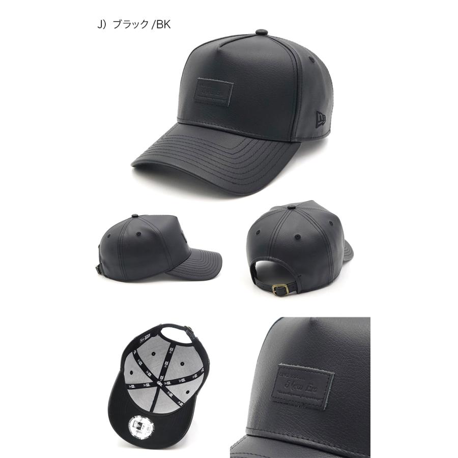NEW ERA ニューエラ キャップ レザーパッチ ONSPOTZ別注 NEW ERA ニューエラ キャップ レザーパッチ ONSPOTZ別注