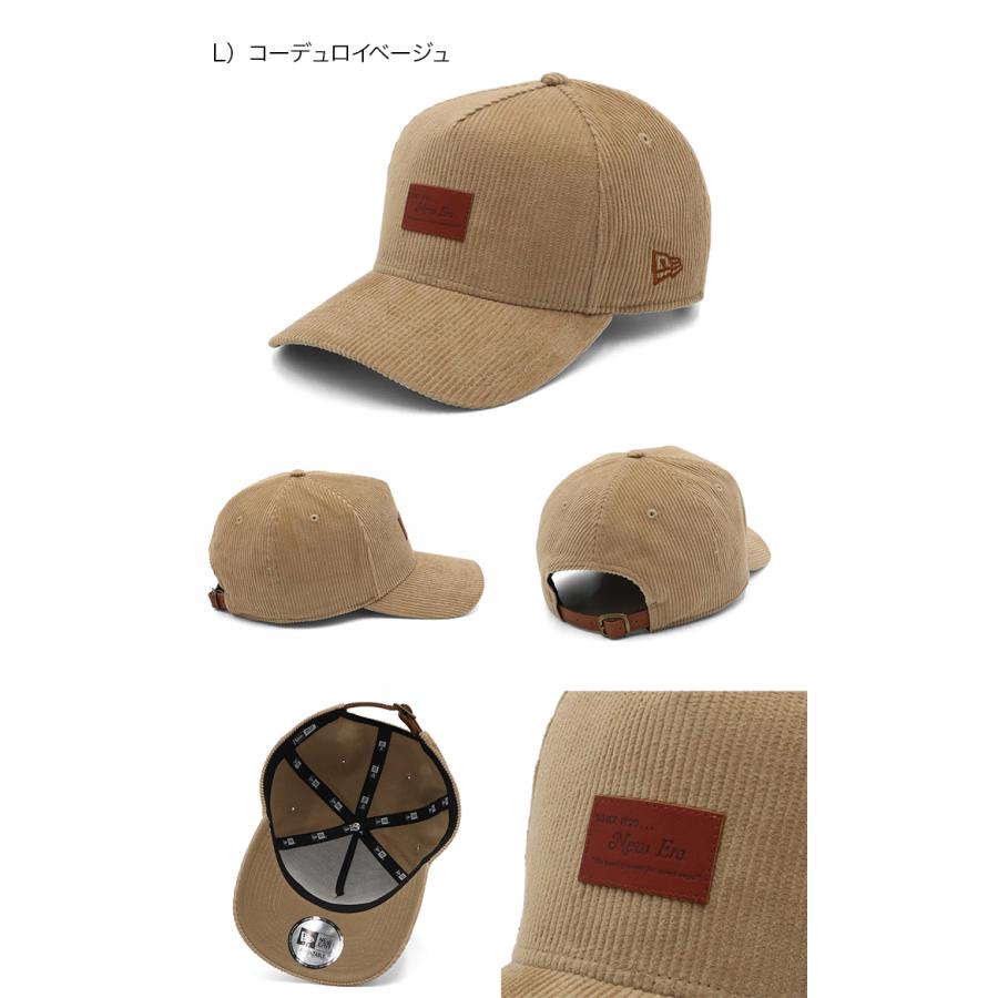 NEW ERA ニューエラ キャップ レザーパッチ ONSPOTZ別注 NEW ERA ニューエラ キャップ レザーパッチ ONSPOTZ別注