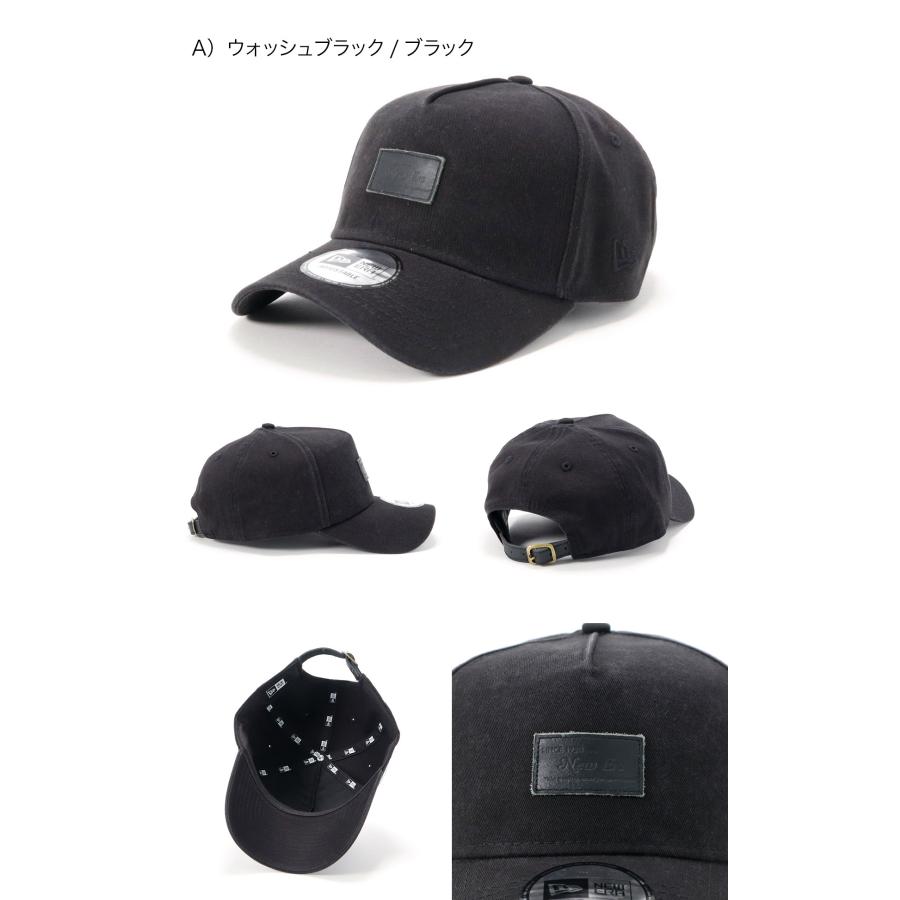 NEW ERA ニューエラ キャップ レザーパッチ ONSPOTZ別注