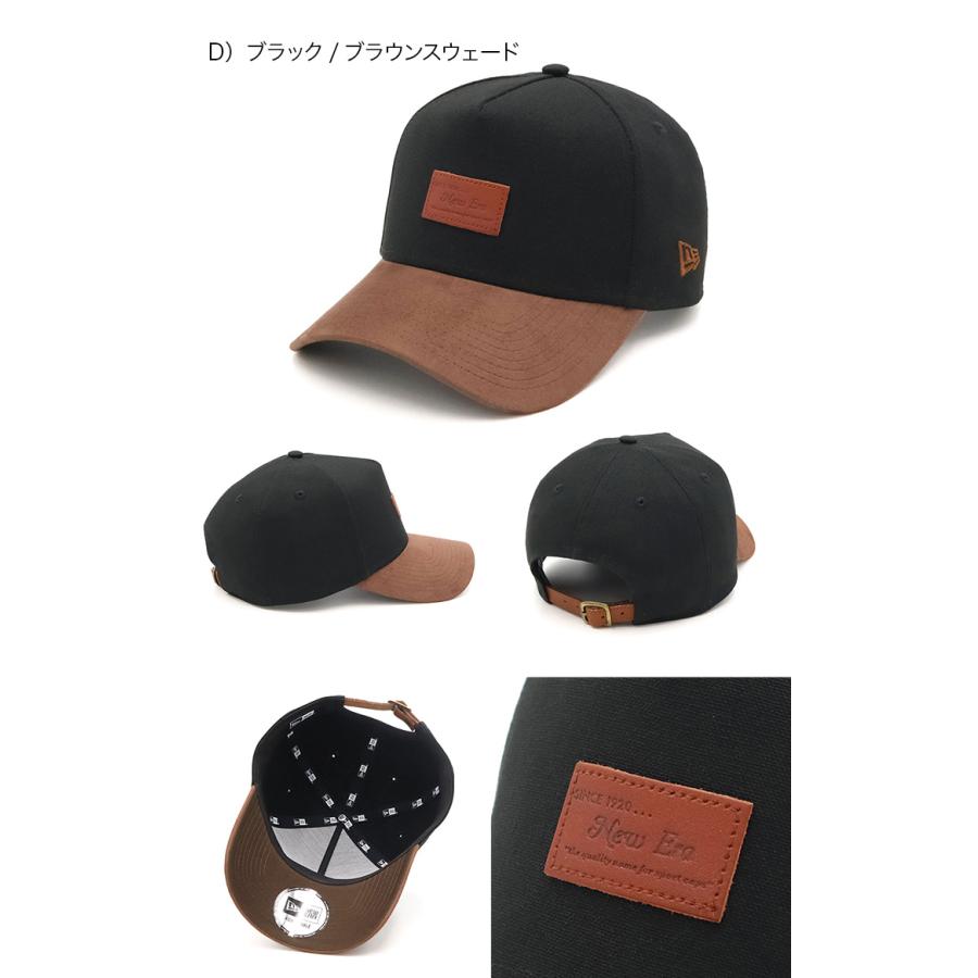 NEW ERA（ニューエラ） キャップ レザーパッチ ONSPOTZ別注 : ONSPOTZ