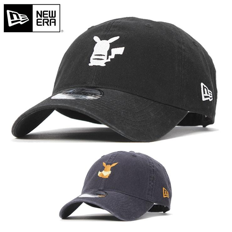 ニューエラ ポケモン コラボ キャップ 帽子 サイズ調整 9twenty Silhouette Pikachu New Era Pokemon メンズ 帽子屋オンスポッツ 通販 Paypayモール